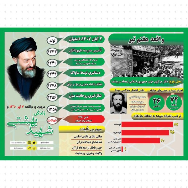 زندگی نامه بهشتی